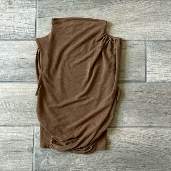 Mimosa brown tank top - Picture 1 of 3